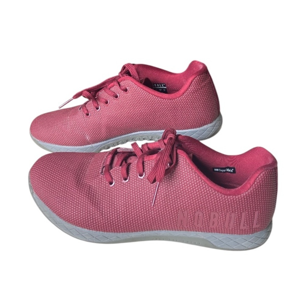 NOBULL Superfabric Trainer Cabernet Grey, Men's 11, Women’s 12.5, GUC